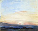 Setting Sun by Eugene Delacroix